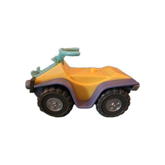Bluey Friends & Family Beach Set Yellow Beach Quad ATV W/Green Handles Pre-owned - Picture 1 of 7